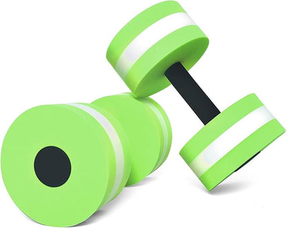 Timoo Aquatic Dumbells Set of 2 Water Dumbells Pool Resistance Water Weight Water Aerobics High-Density EVA-Foam Pool Fitness