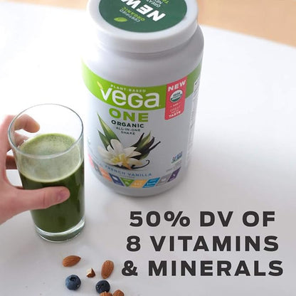 Vega One, Organic All-in-One Shake Coconut Almond, 24.3 Ounce