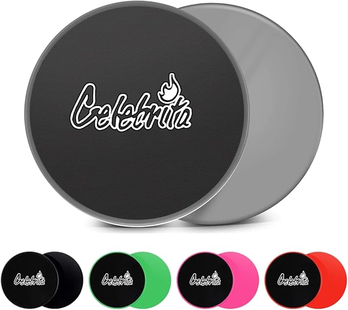 Celebrita Pair of Gliding Discs Core Sliders Ab
