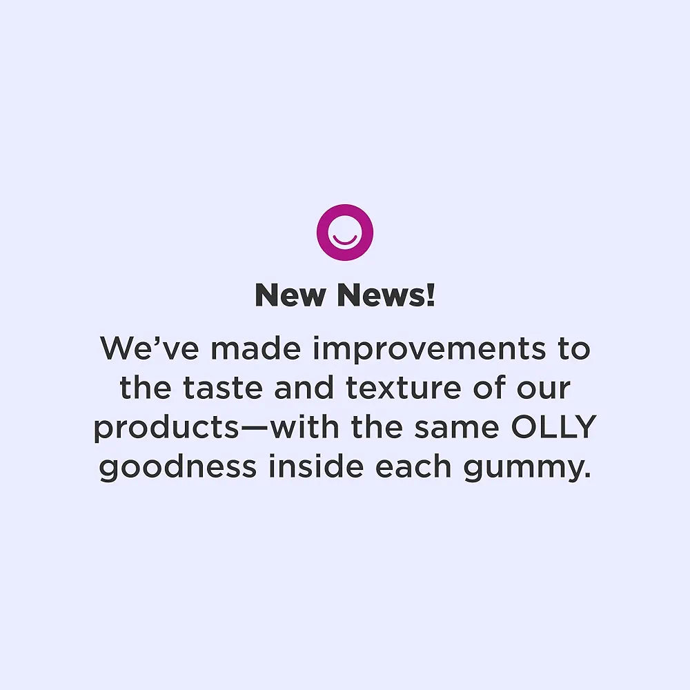 OLLY Sleep Gummy, 3 mg Melatonin, L-Theanine, Chamomile, Lemon Balm, Sleep Aid, Blackberry - 70 Count