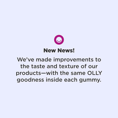 OLLY Sleep Gummy, 3 mg Melatonin, L-Theanine, Chamomile, Lemon Balm, Sleep Aid, Blackberry - 70 Count