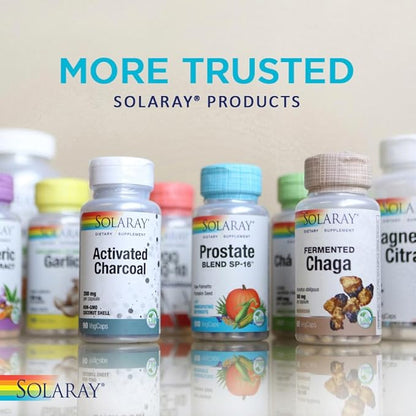 SOLARAY Childrens Vitamins & Minerals Complete Multivitamin for Kids Great Black Cherry Flavor (076280047974) (120 Chews, 60 Serv)