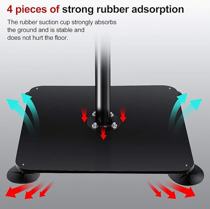 INNOLIFE Boxing Bar Heavy Duty Punching Speed Reflex Skills Training Free Standing Adjustable Height