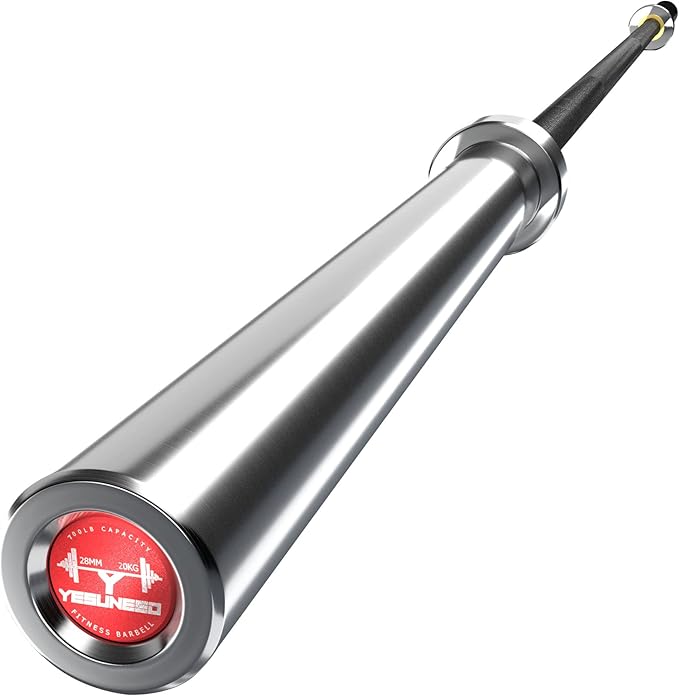 Olympic Barbell EZ Bar Curl Bar 4ft/5ft/7ft 2 Inch (300lb/330lb/400lb/700lb/1000lb/1500lb)