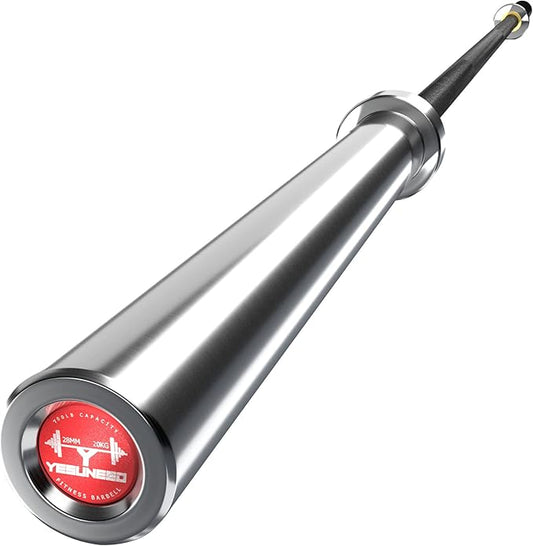 Olympic Barbell EZ Bar Curl Bar 4ft/5ft/7ft 2 Inch (300lb/330lb/400lb/700lb/1000lb/1500lb)