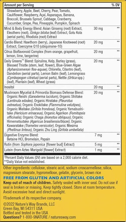 Alive! Once Daily Men's 50+ Ultra - 60 Tablets by Nature's Way