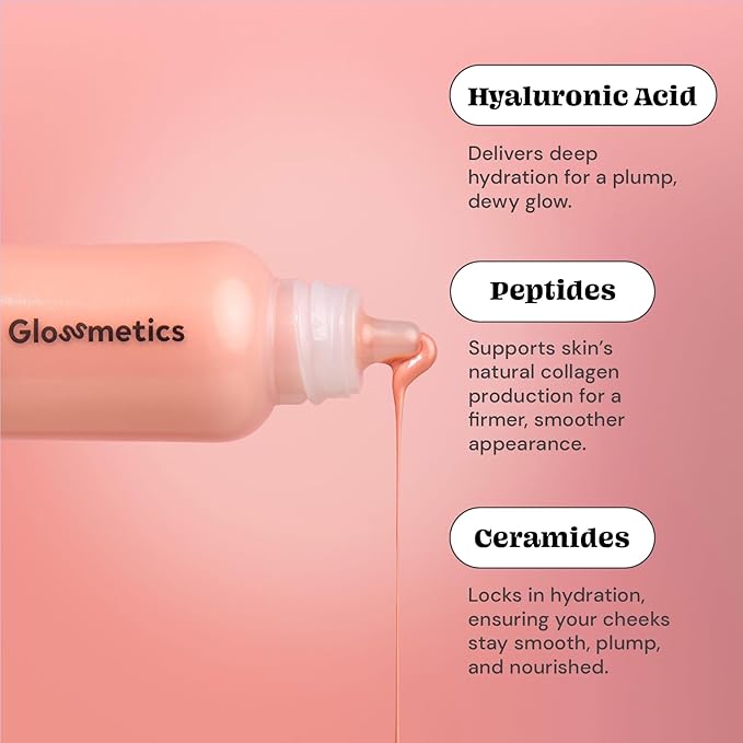 Glossmetics Sun-Kissed Glow Duo — Brightening Moisturizing Bronzing Drops & Liquid Blush for Cheeks, Makeup and Skincare for Radiant Sun-Kissed Skin — Liquid Bronzer & Blush, Pack of 2
