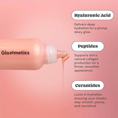 Glossmetics Sun-Kissed Glow Duo — Brightening Moisturizing Bronzing Drops & Liquid Blush for Cheeks, Makeup and Skincare for Radiant Sun-Kissed Skin — Liquid Bronzer & Blush, Pack of 2