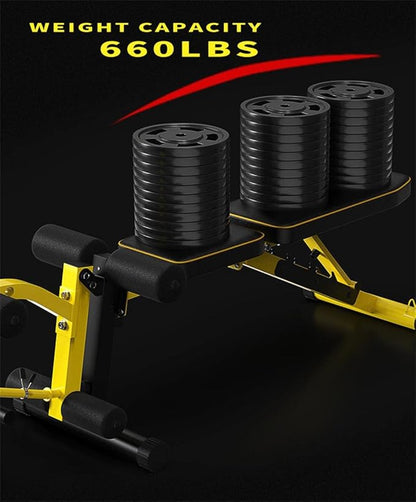 Utility Weight Bench with Leg Extension - Multi-Position