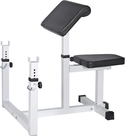 ANT MARCH Preacher Curl Weight Bench Seated Arm 450lLBS