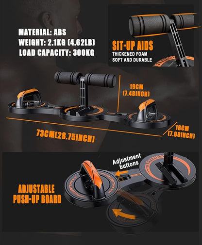 Home Workout Equipment Adjustable Push Up BoardI 10 1 Multi-Functional