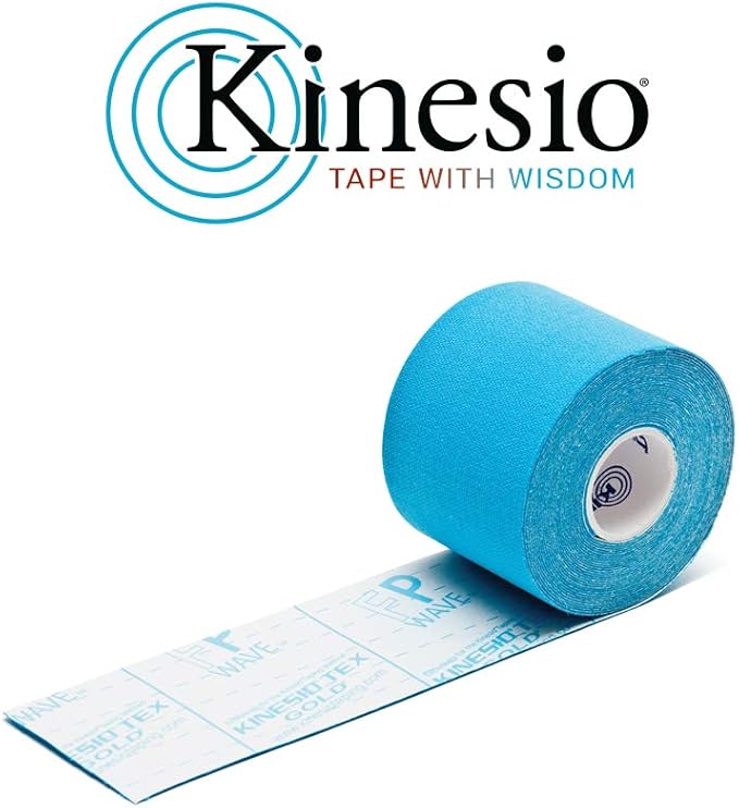 Kinesio Taping - Elastic Therapeutic Athletic Tape Tex Gold FP - Beige - 1in x 5m Roll