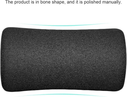 Sponge Foam Foot Pad Roller Pair 1-inch Rod 5.12" X 2.76" Od 0.87" Id)