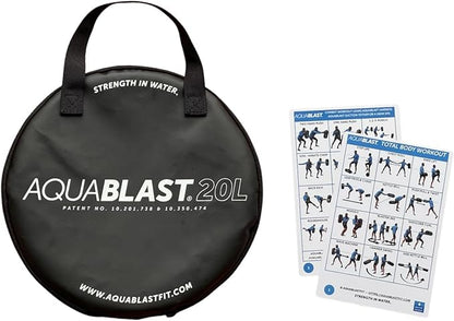 AquaBLAST Portable Fitness and Punching Bag for Swimming 30 Seconds