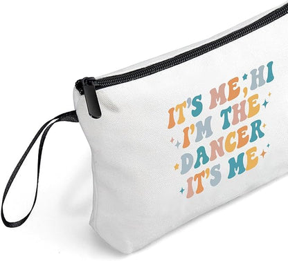 Dance Gifts, Dance Teacher Gifts, Dance Makeup Bag, Dancer Gifts,Dance Moms Merch, Dance Recital Gifts for Girls,Appreciation Gifts for Women Daughter Dance Teams Ballet Sister,Christmas Gifts