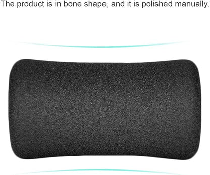 Sponge Foam Foot Pad Roller Pair 1-inch Rod 6.3" X 3.07" Od 0.87" Id)