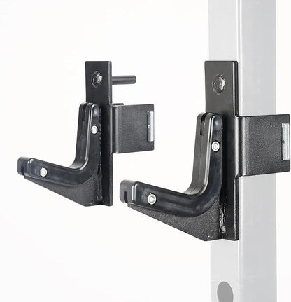 SYL Fitness 2x2 J-Hooks Power Rack Attachment Barbell 1", 1/2" 1/2" and 3/4"