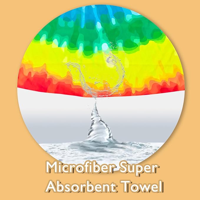 Beach Towel - Microfiber Beach Towels(71" x 40" 1Pcs) -