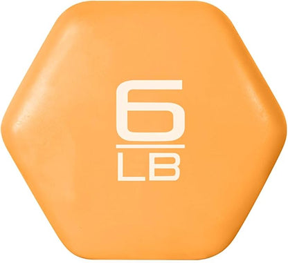 CAP Barbell Vinyl Coated Dumbbell | 1-15 LB Single or Pair