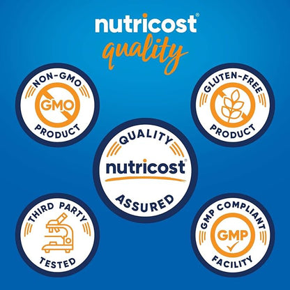 Nutricost CLA (Conjugated Linoleic Acid) 2,400mg, 240 Softgels - Gluten Free, Non-GMO, 800mg Per Softgel (2 Bottles)