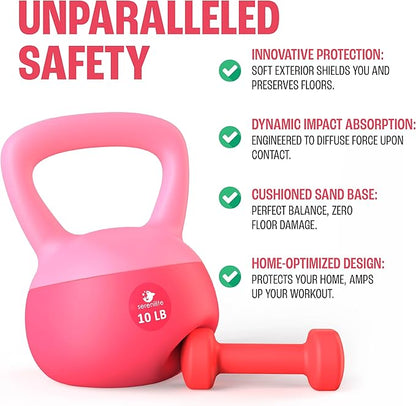 Soft Kettlebells, Serenilite Kettlebell Sets, Kettle Bell Sets