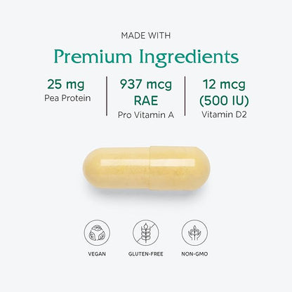 Vitanica Vegan Symmetry, Non-GMO Vegan Multivitamin for Women, Iron Free, Gluten Free, 120 Capsules