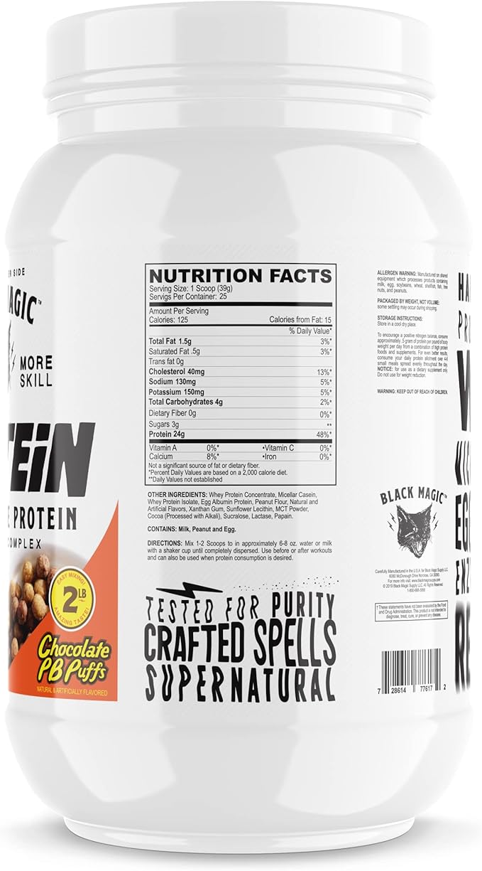 Black Magic Protein 2lbs (Chocolate PB Puffs)