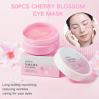 Sakura Skin Care Set, Women Gift Sets, Skin Care Kit with Face Cream, Face Serum, Eye Mask, Lip Mask, 5Pcs Face Sleeping Mask & 5Pcs Face Mud Mask, Skin Care Routine Kit for Women