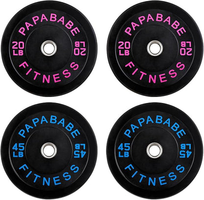 Papababe Bumper Plates 2 Inch