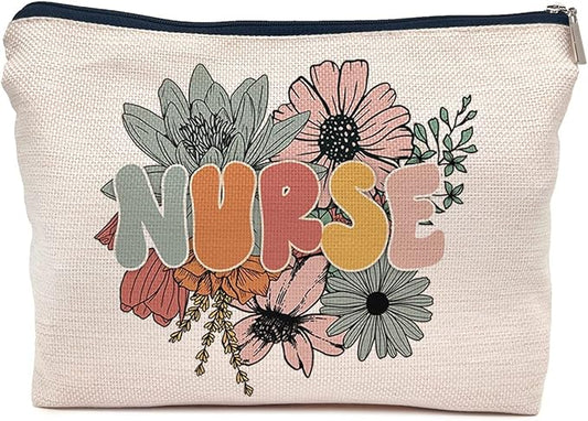IWXYI Nurse Accessories For Work,Nurse Zipper Pouch,Nurse Gifts For Women,Nurse Makeup Bag Case Bags Zipper Pouch Travel Toiletry Gifts For Women Nurse,Nurse Gift,Nurses Day Gift