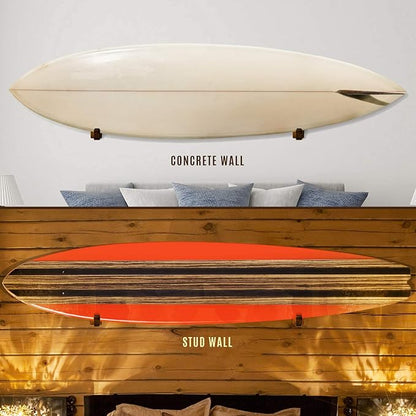 Yes4All Heavy Duty Steel Wall Mount Paddle Board Racks, Surfboard Holder, Suitable for Both Indoor and Outdoor Storage
