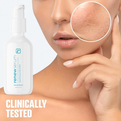 BRIOTECH BrioCare Skin Care Set, Skin Renew Toner Spray 4 fl oz + Mineral Serum 2 fl oz, Minimize Appearance of Acne, Soften Lines, Tighten Wrinkles, Smooth Face Neck Chest, Gift Set for Men & Women