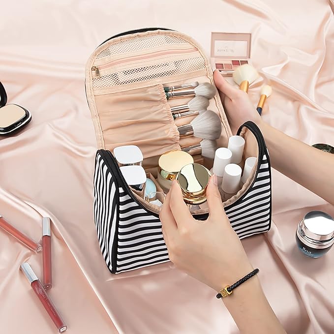 Ethereal Travel Makeup Bag, Toiletry Bag for Women, Make Up Bag, Travel Bag for Travel Accessories Large Capacity Cosmetic Bag