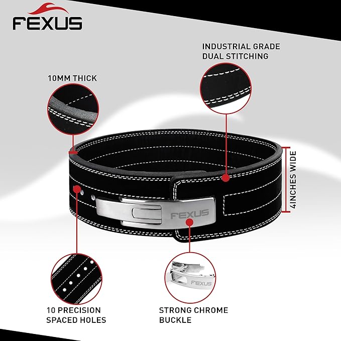 Weight Lifting Lever Belt for Men and Women 10MM Belt