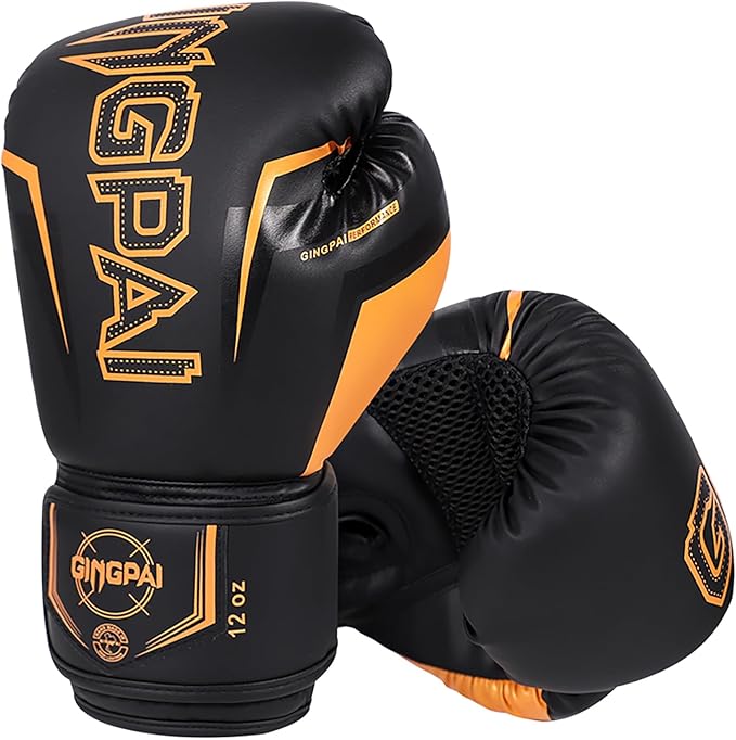 Boxing Gloves for Men,Women,Child, Heavy Bag Workout Boxing Gloves,Durable Leather and Thickened Fist Peak Professional Sparring Training Fighting Gloves for Kickboxing,Muay Thai,MMA