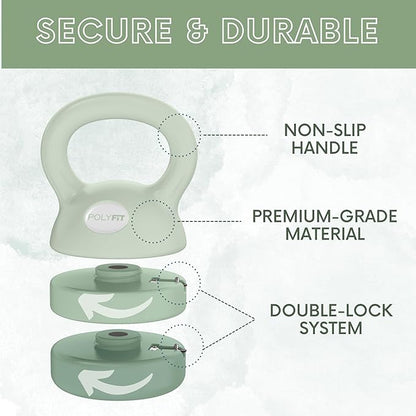 Adjustable Kettlebell - Kettlebell Weights Set for Home Gym