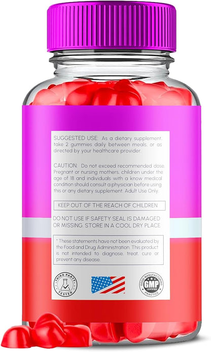 ACV Keto Gummies Advanced Weight Management Formula, ACV Keto Gummy + 1000mg Apple Cider Vinegar Detox Cleanse Support Supplement Women Men, Keto ACV Plus Vitamin B6 and B12 Gummies (60 Gummies)