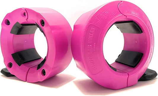 Olympic Barbell Clamps 2 inch Quick Release Pair 2'' Pro
