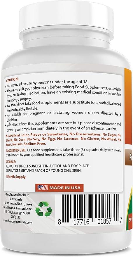 Best Naturals Uric Acid Cleanse Vitamins for Men and Women - 90 Veggie Capsules (90 Count (Pack of 1))
