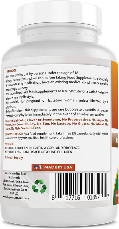 Best Naturals Uric Acid Cleanse Vitamins for Men and Women - 90 Veggie Capsules (90 Count (Pack of 1))