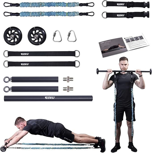 Resistance Band Bar 800 Lbs