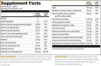 Bariatric Choice My Bariatric All-in-One Multivitamin Chewable with 300 mg of Calcium, Berry (120ct)