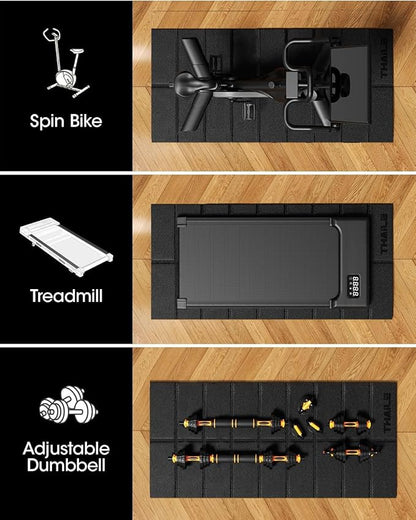 Treadmill Walking Pad Mat for Carpet Floors 71x32 1/4â€œThick Treadmill