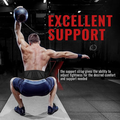Weight Lifting Belt for Men and Women 6 Inch,