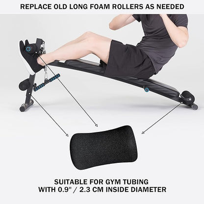 Foam Foot Pads Rollers Set of a Pair