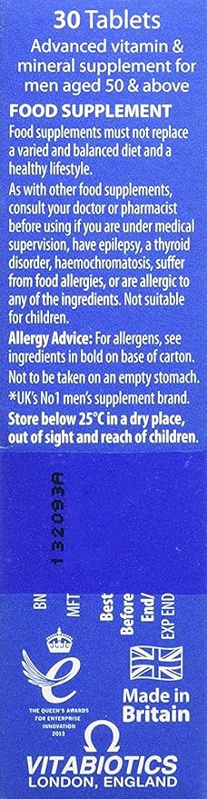 Wellman 4 X 50+ 30 Tablets