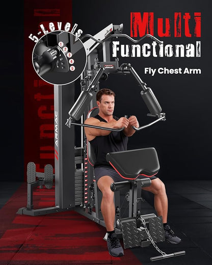 Home Gym, Multifunctional Home Gym Equipment for Leg 150LBS Weight