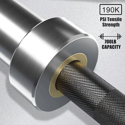 Elevens Olympic Barbell Barbells for Home Gym Fitness Weightlifting