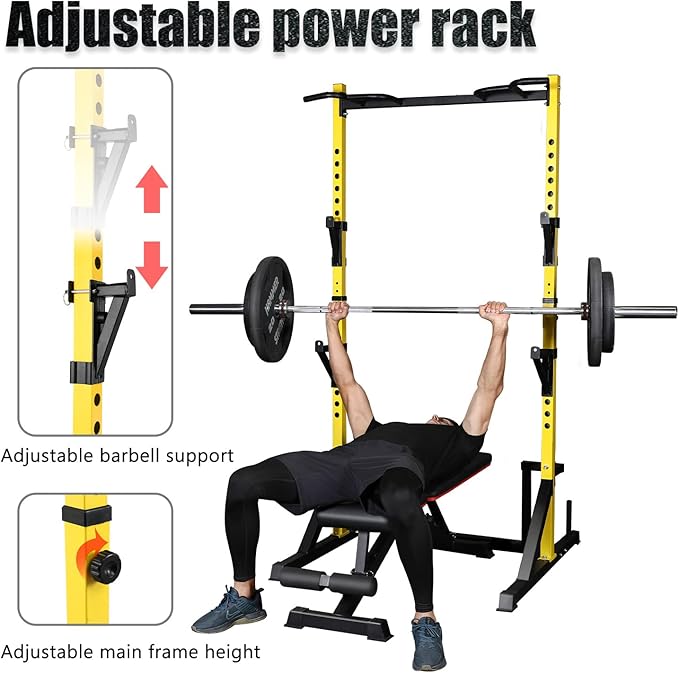 CANPA Multifunction Power Rack with Pull up Bar