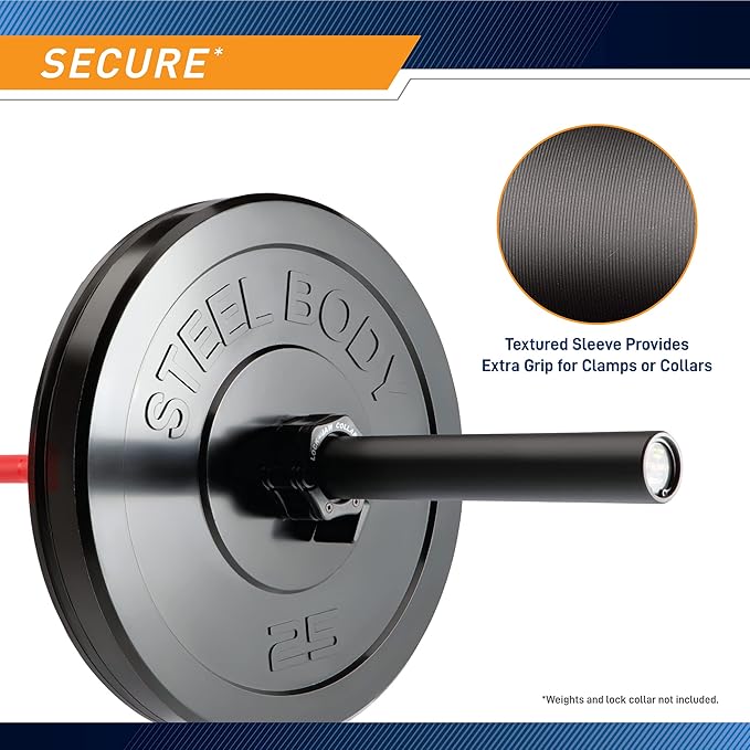 Steelbody IWF Standard 20kg and 15kg Olympic Weight